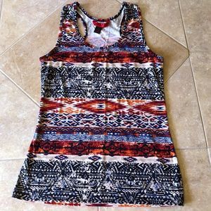 Hot💋Kiss soft & stretchy tank, tribal design